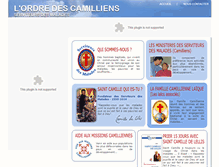 Tablet Screenshot of camilliens.fr